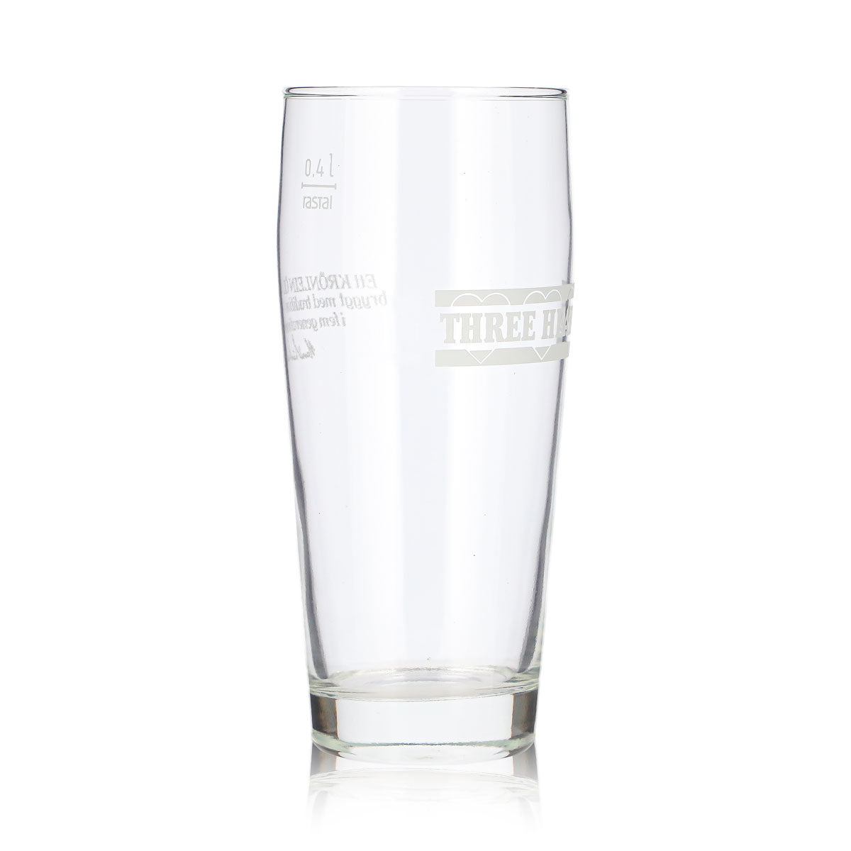 6x Three Hearts Bier Glas 0,4l Becher Rastal Willi Bierglas Bierkrug (6er Set) – Ansicht 3