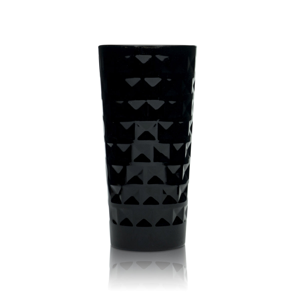 6x Three Sixty Vodka Glas 0,3l Longdrink Black-Edition Relief Gläser Cocktail – Ansicht 3