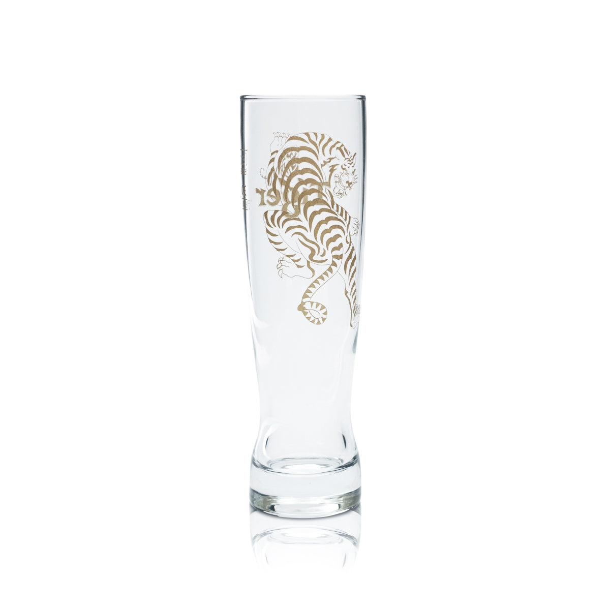 6x Tiger Glas 0,3l Bier Pokal Tulpe Gläser Geeicht Gastro Beer Singapore Asia – Ansicht 3