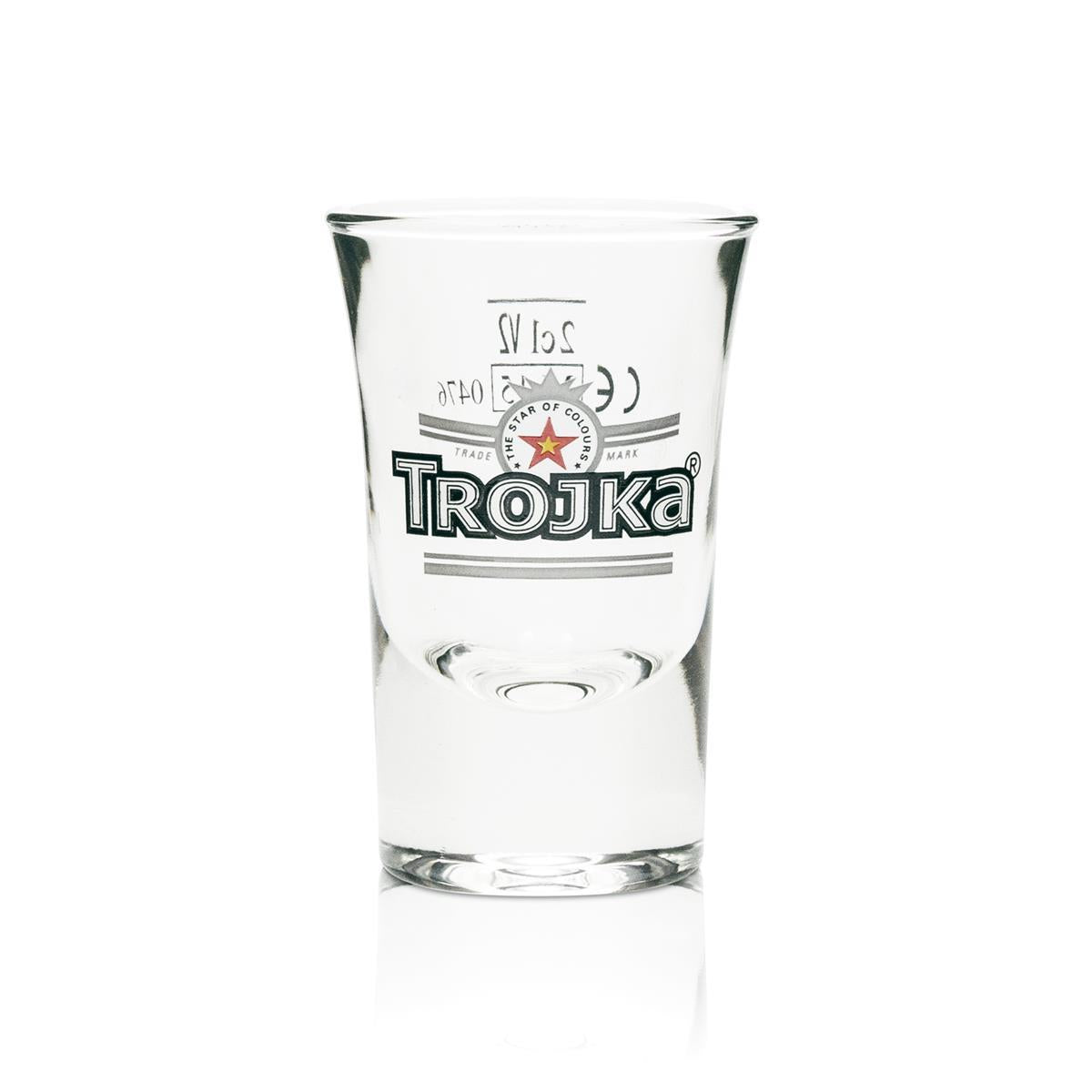 6x Trojka Vodka Glas Shot On pack 2cl – Ansicht 2