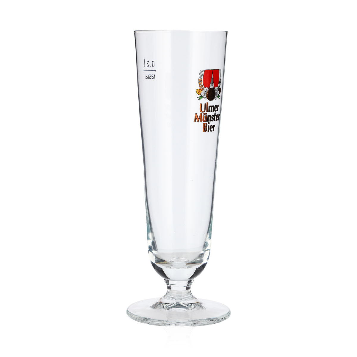 6x Ulmer Münster Bier Bier Glas 0,2l Pokal Rastal (6er Set) – Ansicht 3