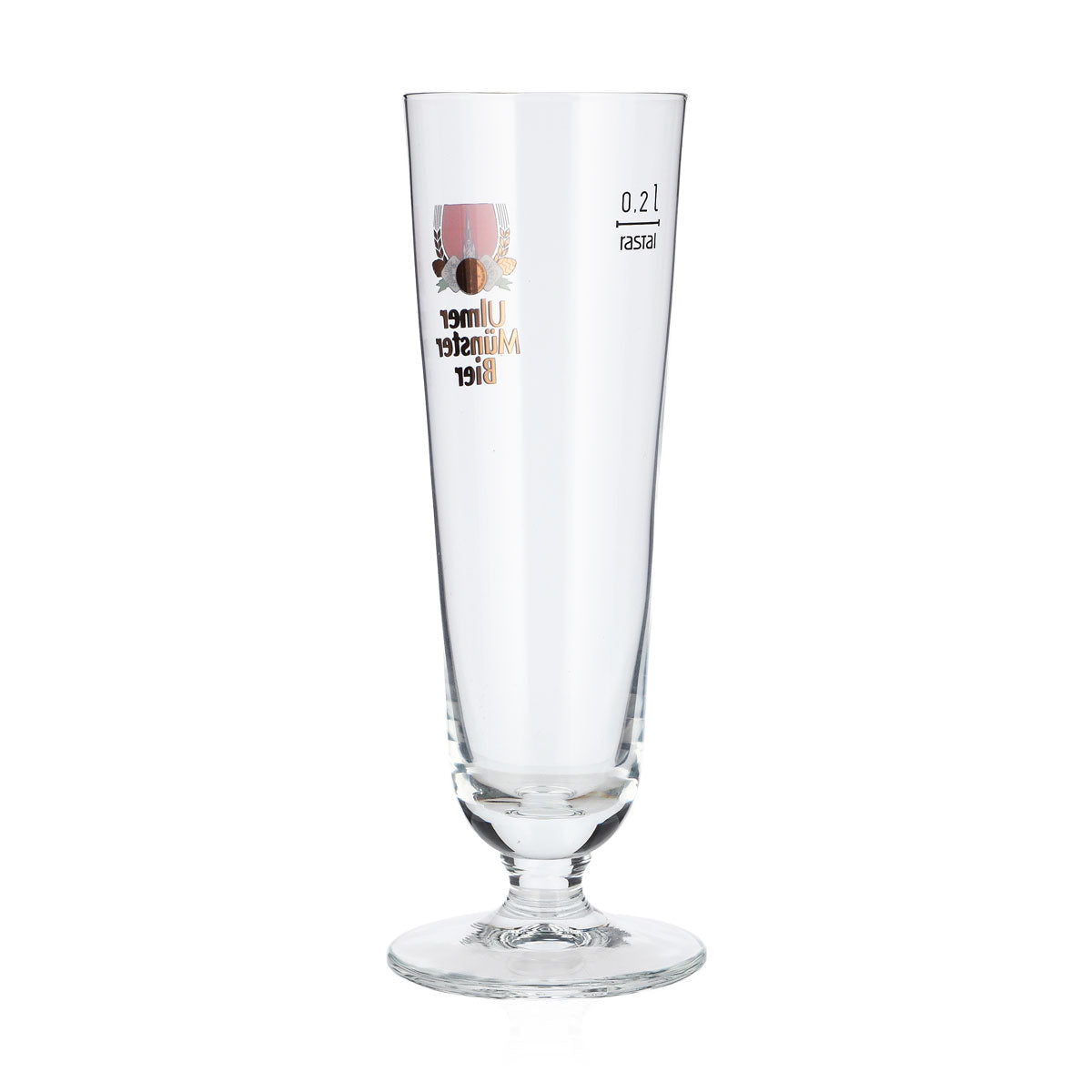6x Ulmer Münster Bier Bier Glas 0,2l Pokal Rastal (6er Set) – Ansicht 4