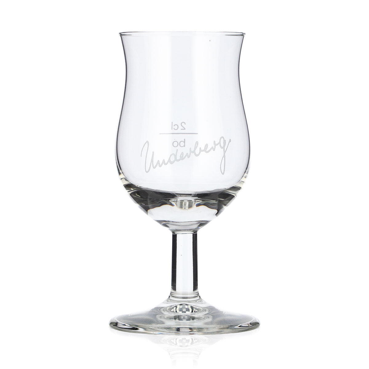 6x Underberg Likör Glas Schnapsglas 2cl weißes Logo Shotglas (6er Set) – Ansicht 2