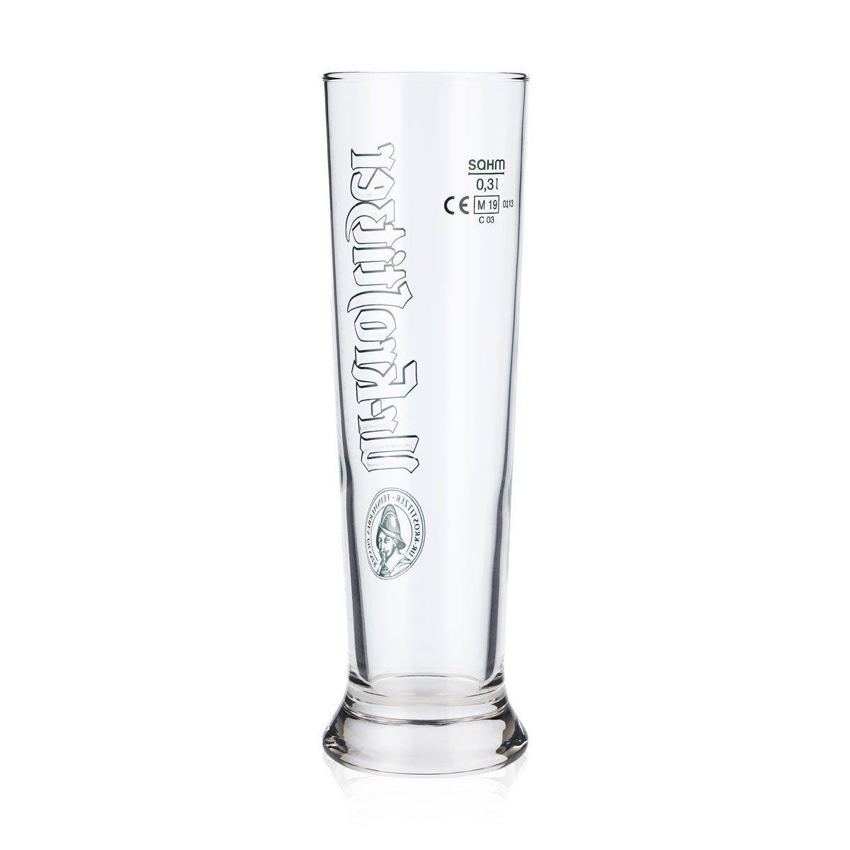 6x Ur-Krostitzer Bier Glas Pokal Biergläser Weißbierglas Relief Kontur – Ansicht 4