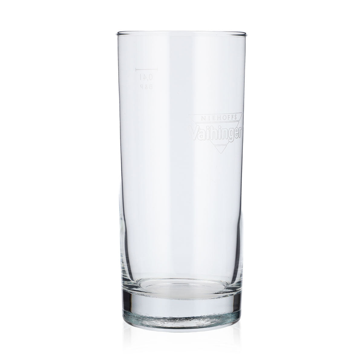 6x Vaihinger Saft Glas Becher 0,4l Logo Niehoffs Vaihinger (6er Set) – Ansicht 3