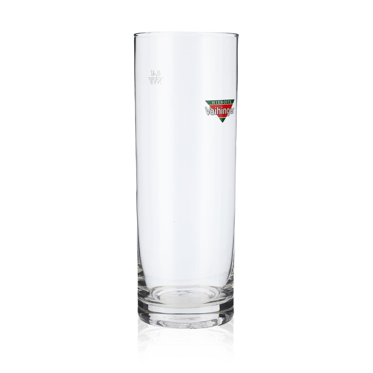 6x Vaihinger Saft Glas Gläser Saftgläser 0,4l Willi_Becher Farbiges Logo – Ansicht 3