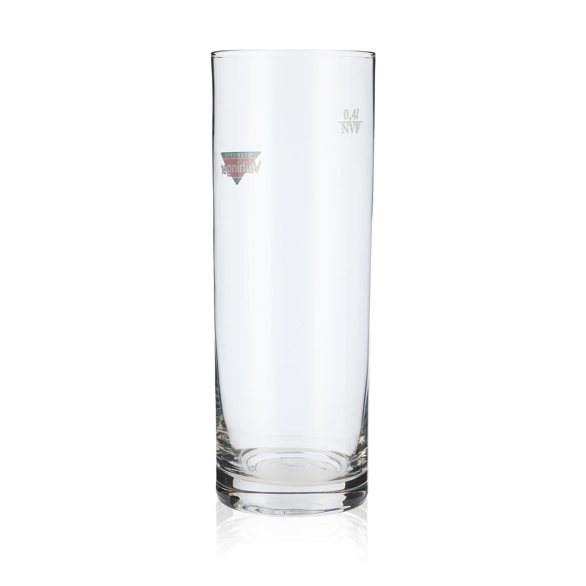 6x Vaihinger Saft Glas Gläser Saftgläser 0,4l Willi_Becher Farbiges Logo – Ansicht 4