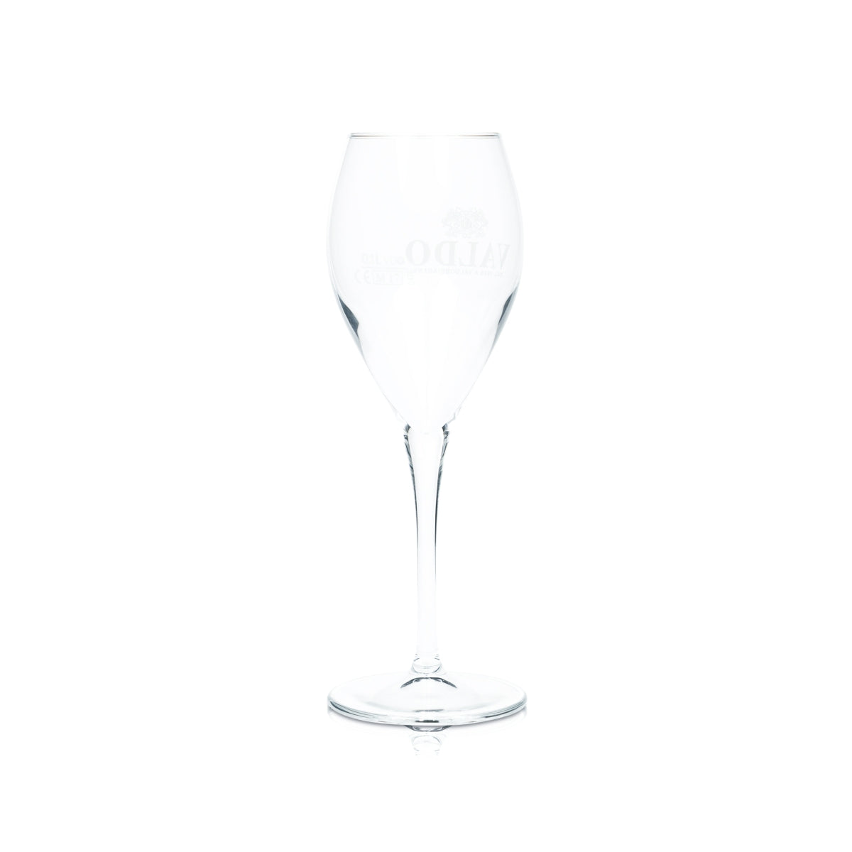 6x Valdo Prosecco Glas 0,26l Champagner Flöte Gläser Sekt Eichstrich 0,1l Gastro – Ansicht 3