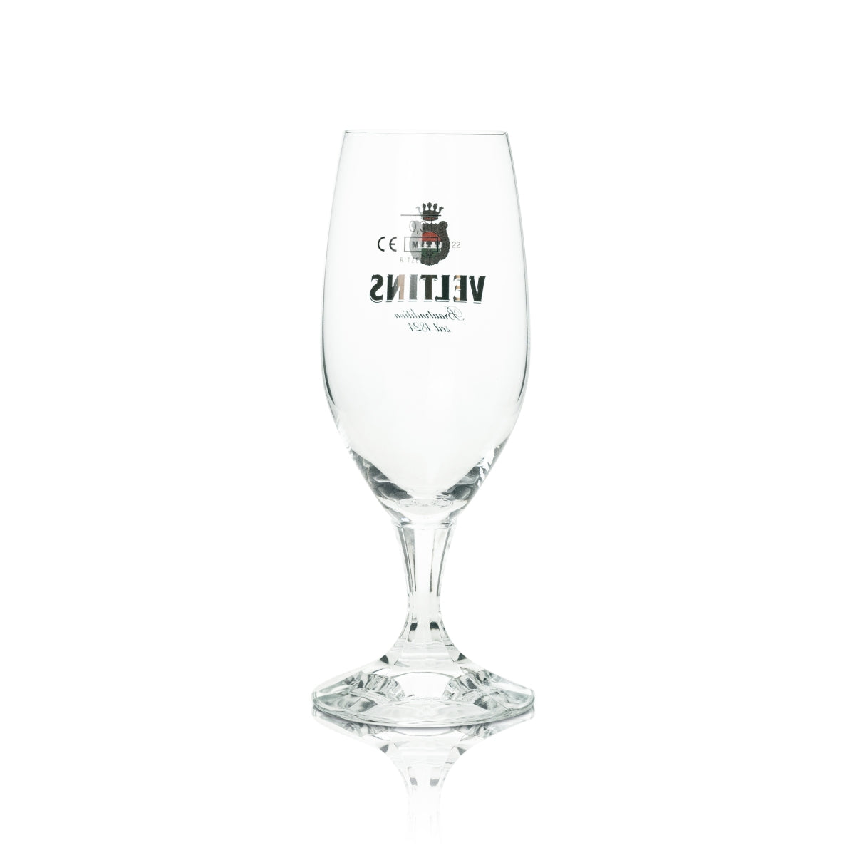 6x Veltins Bier Glas Pokal 0,3l goldenes Logo Ritzenhoff – Ansicht 3