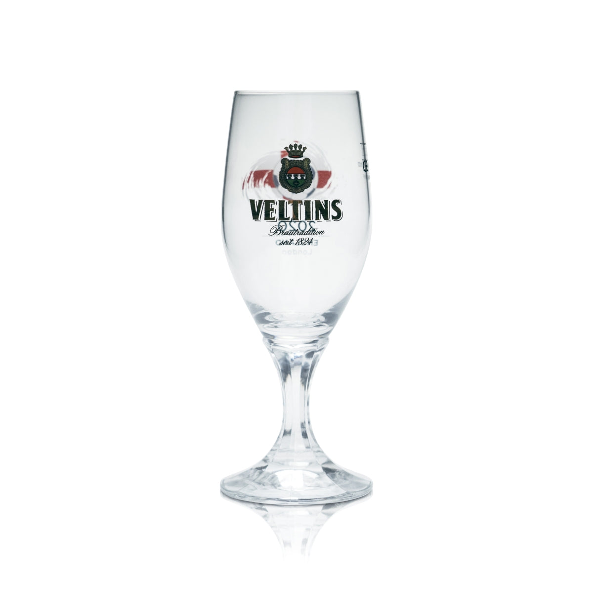 6x Veltins Glas 0,2l Bier Gläser Tulpe Pokal EM 2020 England Fußball Euro 24 – Ansicht 4