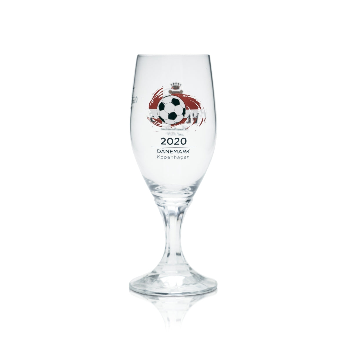 6x Veltins Glas 0,2l Bier Gläser Tulpe Pokal EM 2020 Dänemark Fußball Euro 24 – Ansicht 2