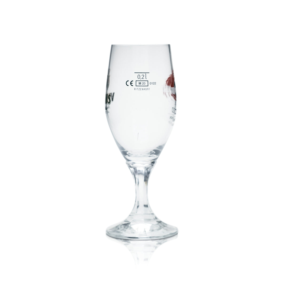 6x Veltins Glas 0,2l Bier Gläser Tulpe Pokal EM 2020 Dänemark Fußball Euro 24 – Ansicht 3