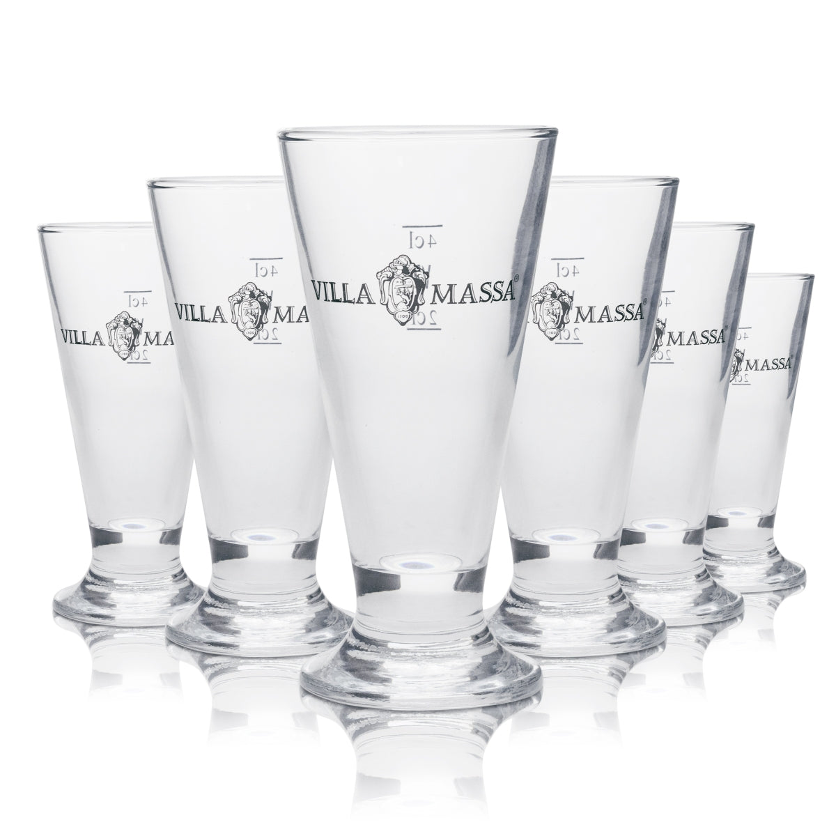 6x Villa Massa Limoncello Glas 4cl Shot