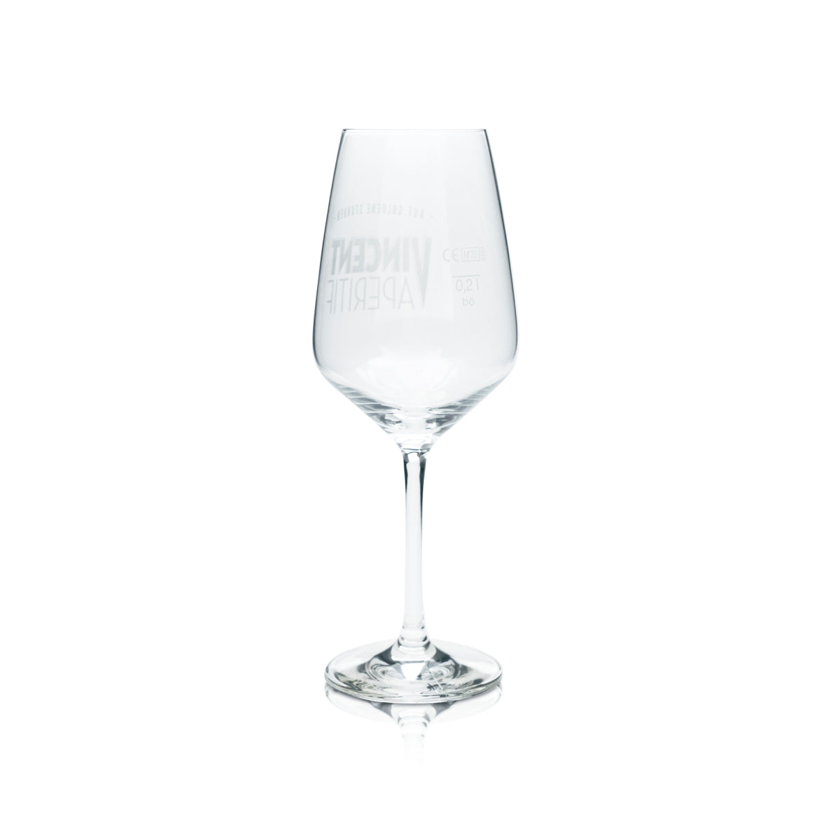 6x Vincent Aperitif Glas 0,2l Kelch Stiel Wein Gläser Cocktail Longdink Gastro – Ansicht 3