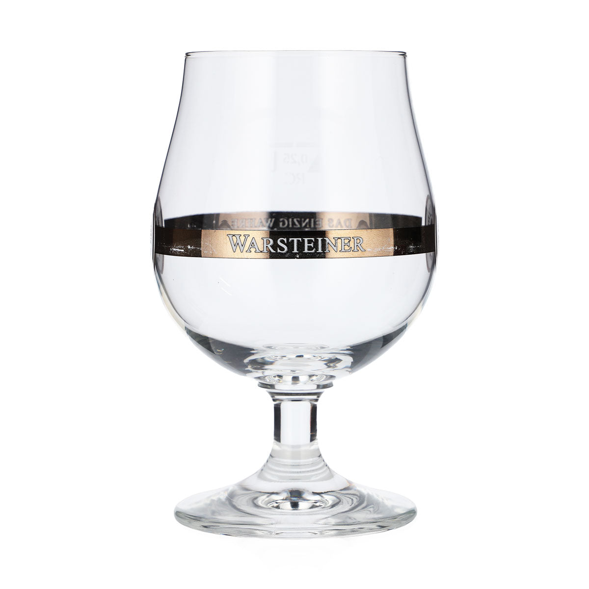 6x Warsteiner Bier Glas 0,25l Biergläser Pokal Ritzenhof Bistrol Schwenker geb. – Ansicht 4