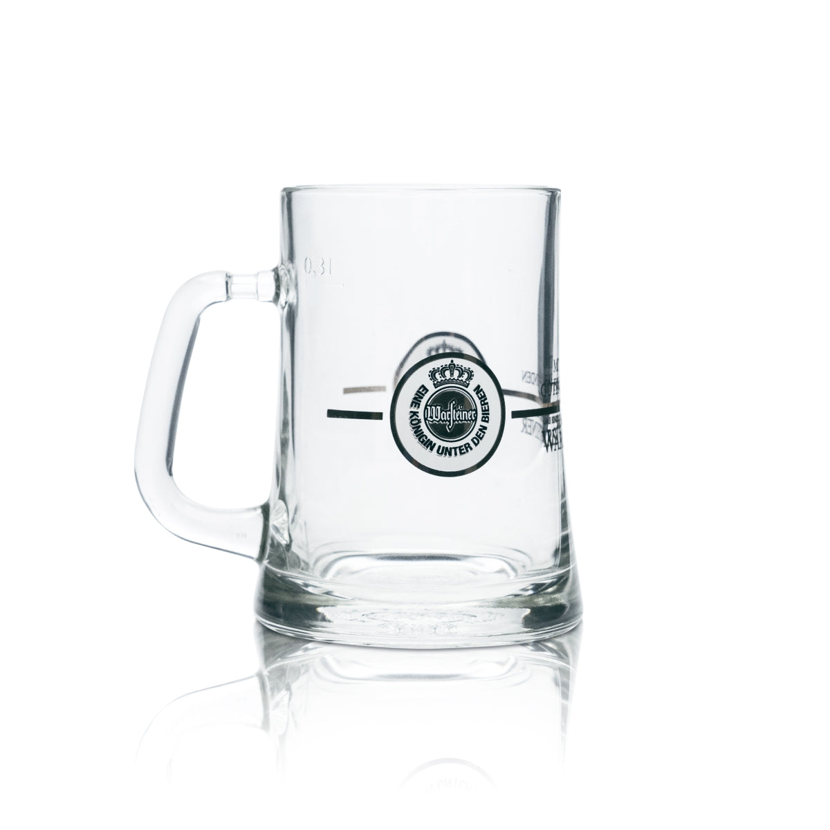 6x Warsteiner Bier Glas 0,3l Krug Humpen Seidel Gläser Gastro Brauerei Brew Beer – Ansicht 3