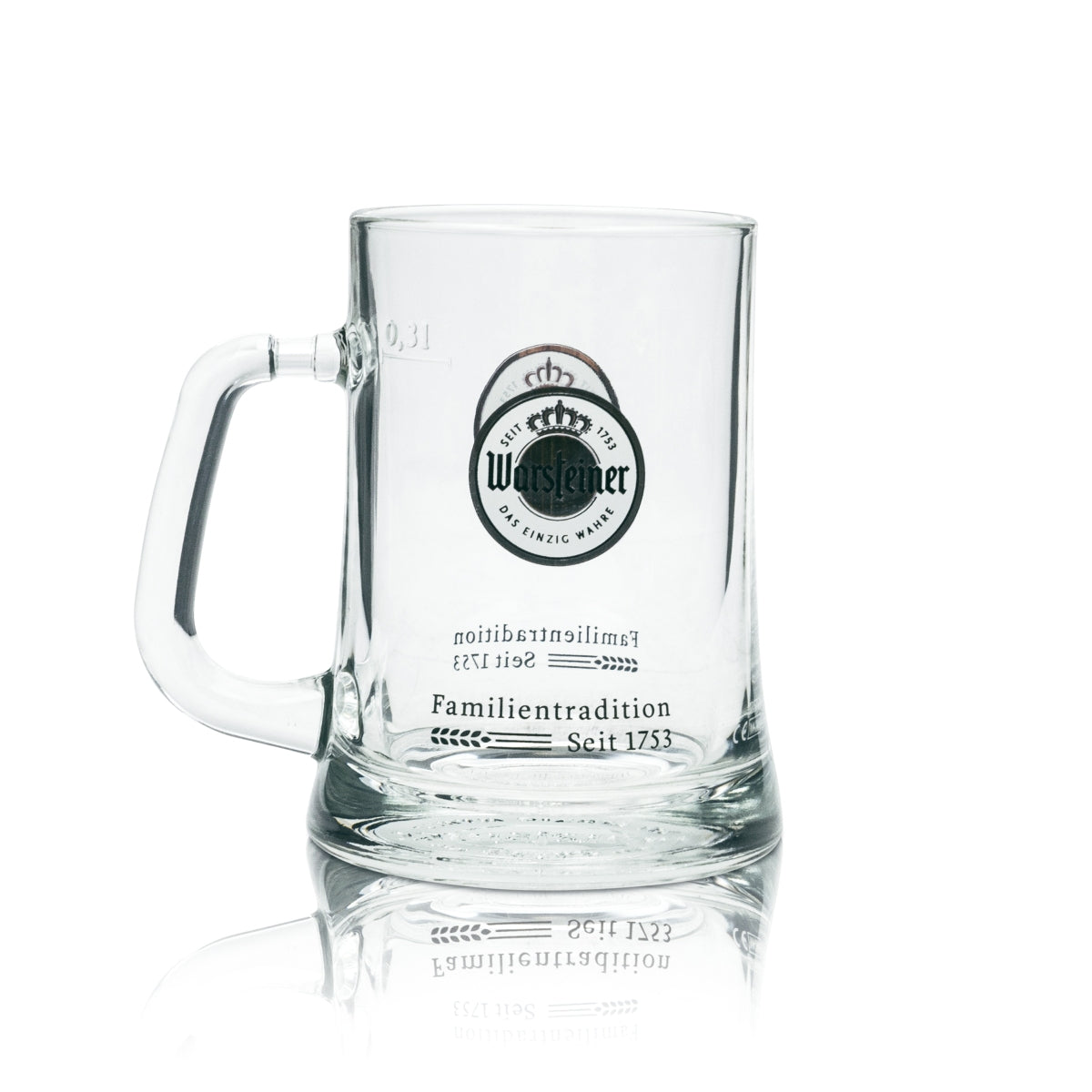 6x Warsteiner Bier Glas 0,3l Krug Party Seidel Henkel Gläser Krüge Humpen Beer – Ansicht 3