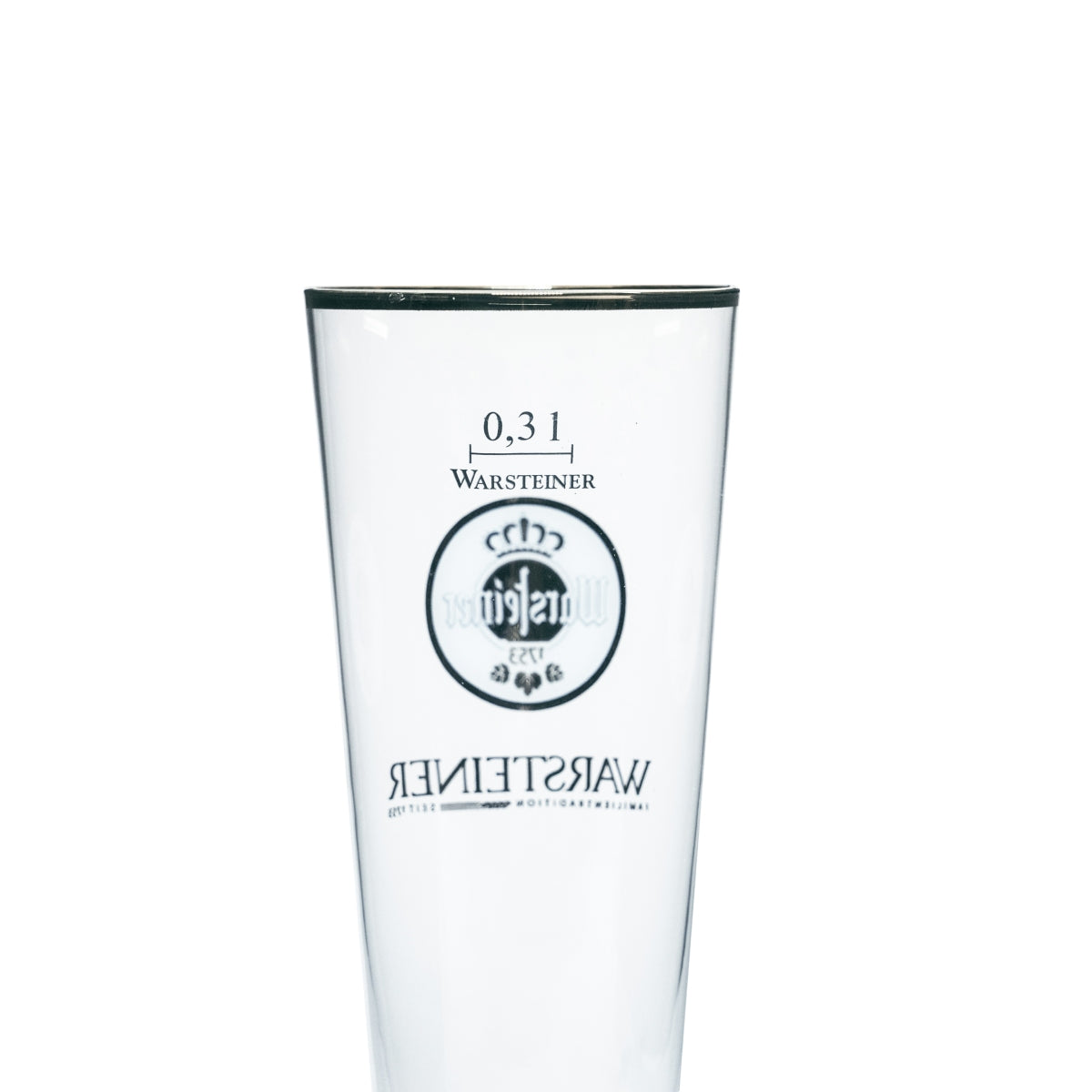 6x Warsteiner Bier Glas 0,3l Pokal Tulpe Goldrand Gläser Brauerei Gastro 1753 – Ansicht 5