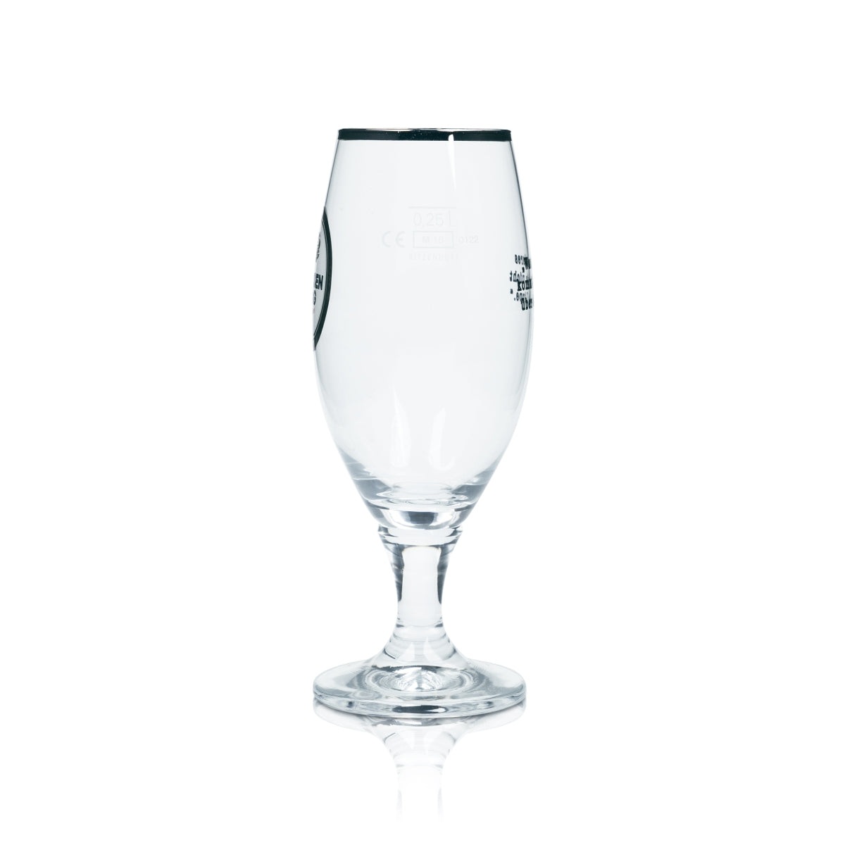 6x Weissenburg Bier Glas 0,25l Pokal Goldrand Ritzenhoff Tulpe Gläser Brauerei – Ansicht 3