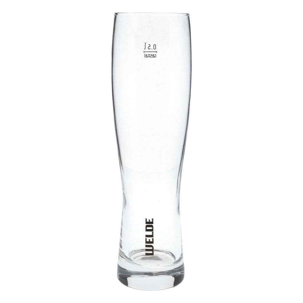 6x Welde Glas 0,5l Weißbierglas Hefeweizen Bier Gläser Set Braumanufaktur Pokal