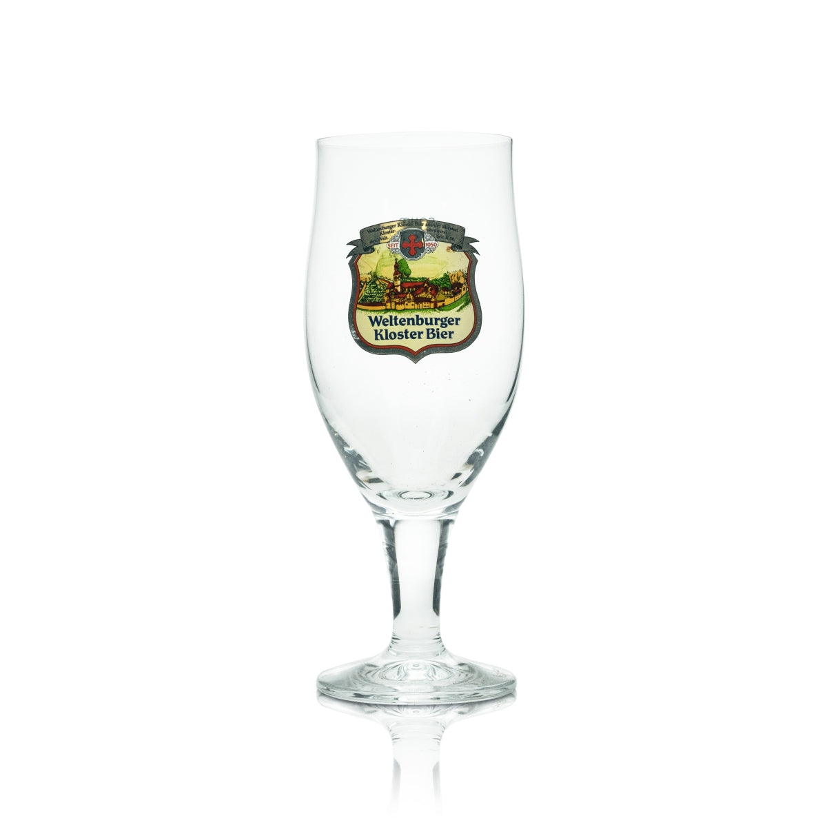 6x Weltenburger Kloster Bier Glas Pokal 0,3l Sahm – Ansicht 2