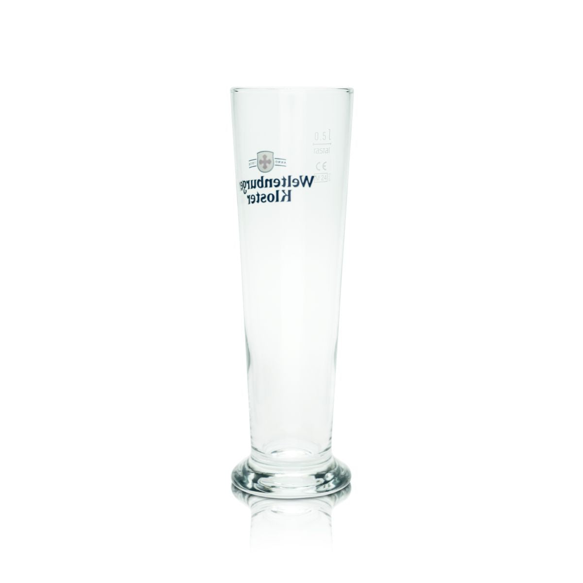 6x Weltenburger Kloster Bierglas 0,5l Pokalglas Gläser Set Brauerei Gastro Eiche – Ansicht 3