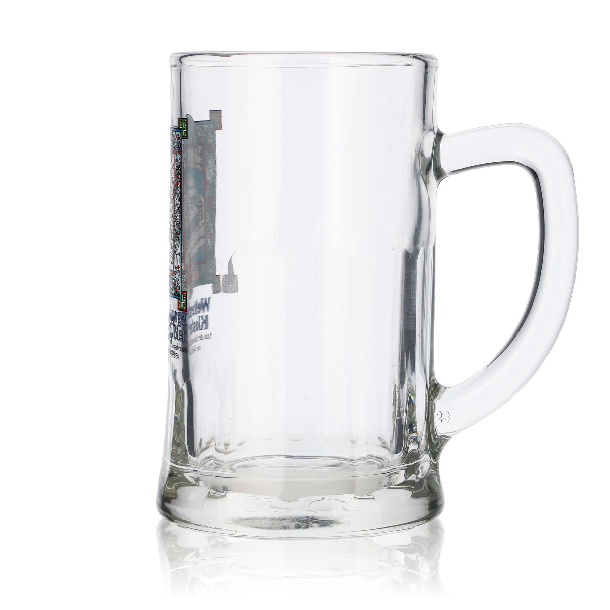 6x Weltenburger Kloster Bierglas Seidel Gläser 0,4l Krug "Winter" Sahm Salzburg – Ansicht 6