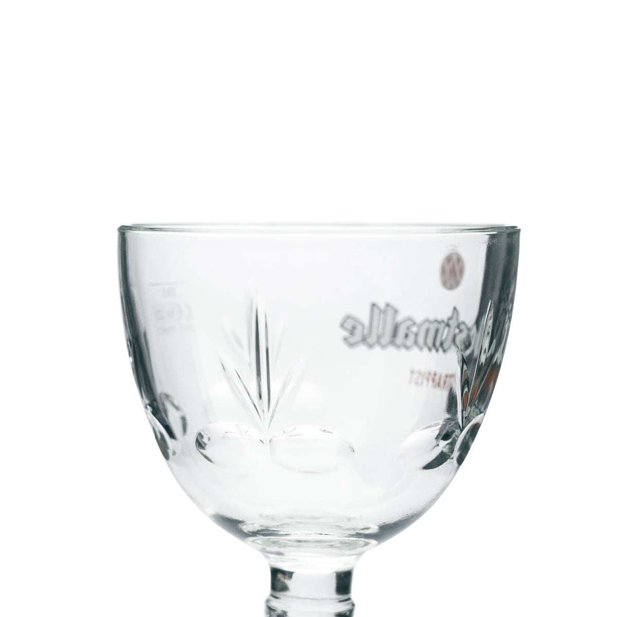 6x Westmalle Glas 0,33l Bier Kelch Pokal Cup Gläser Designstiel Gastro Bar BEL – Ansicht 4