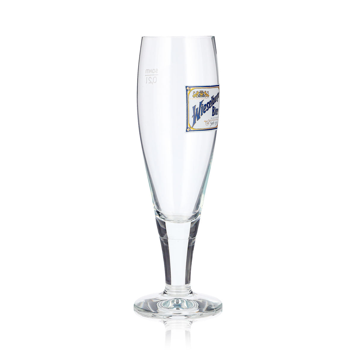 6x Wieselburger Bier Glas Pokalgläser Biergläser 0,2l Sahm Monza (6er Set) – Ansicht 4