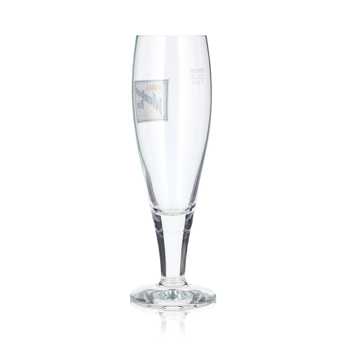 6x Wieselburger Bier Glas Pokalgläser Biergläser 0,2l Sahm Monza (6er Set) – Ansicht 5