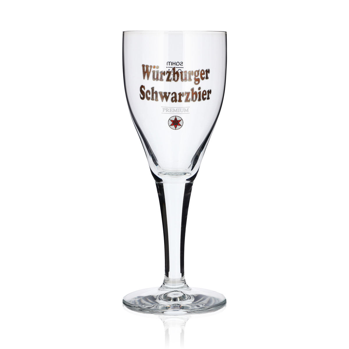6x Würzburger Schwarzbier Glas 0,2l Premium Pokal Gläser Set Brauerei Gastro – Ansicht 2