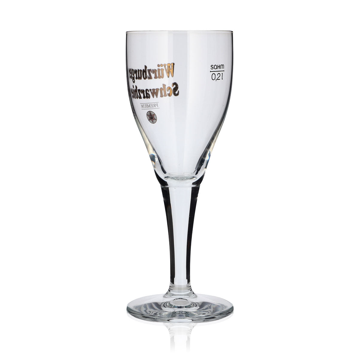6x Würzburger Schwarzbier Glas 0,2l Premium Pokal Gläser Set Brauerei Gastro – Ansicht 4