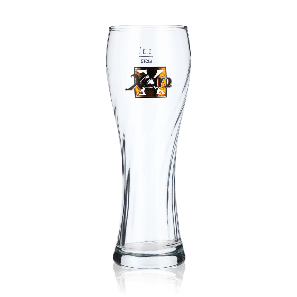 6x Xan Bier Glas 0,3l Biergläser Glas Weißbierglas Oberbayern Rastal – Ansicht 2