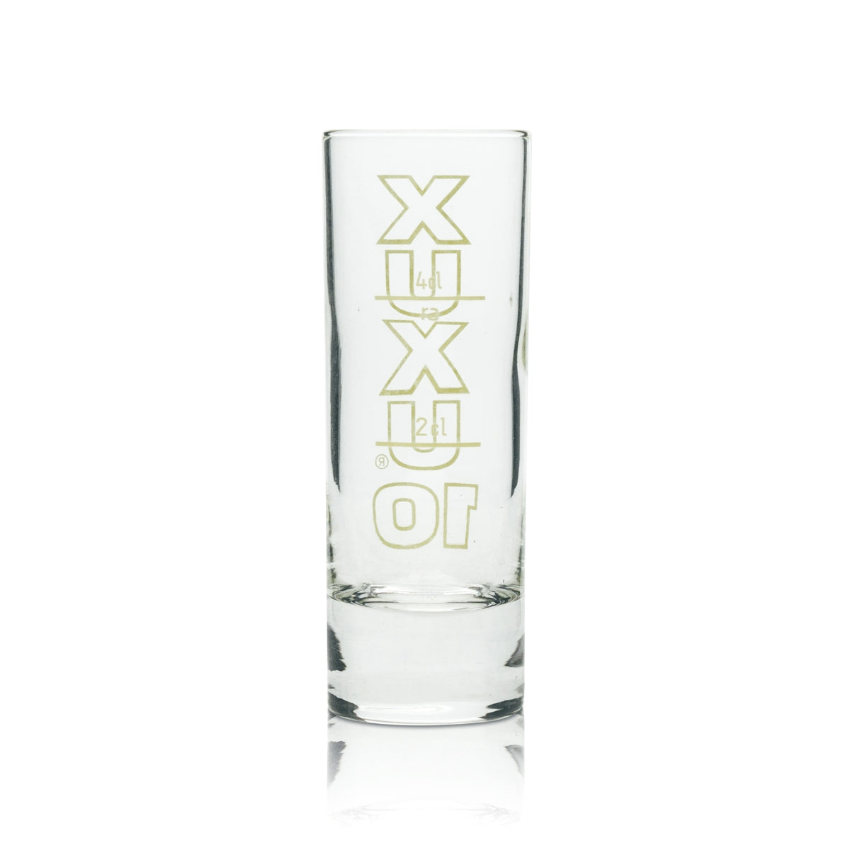6x XuXu 10 Limes Glas Shot 4cl Schnaps Gläser Kurze Stamper 20ml 40ml Bar – Ansicht 3