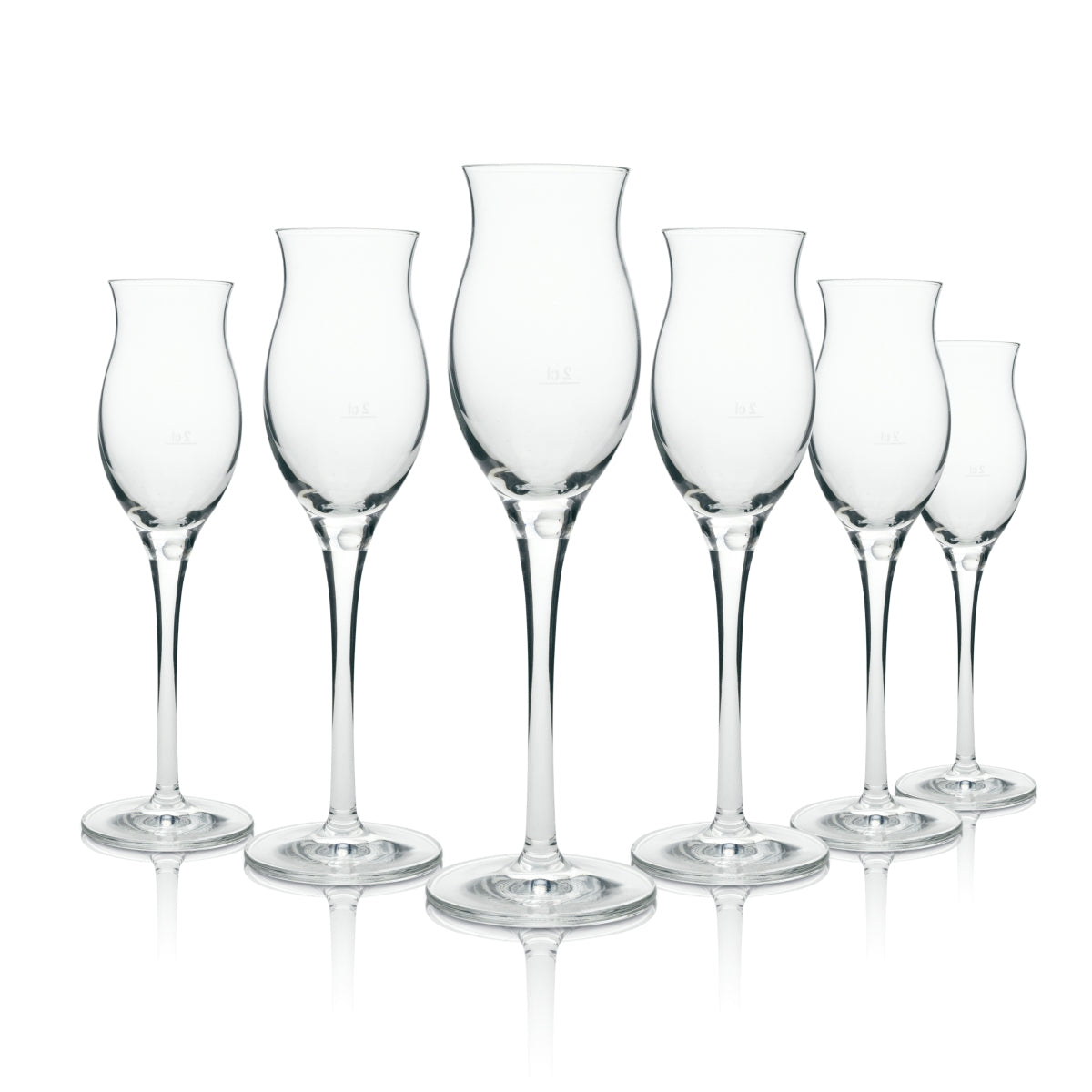 6x Ziegler Schnaps Glas Grappa Nosing Obstbrand Ritzenhoff