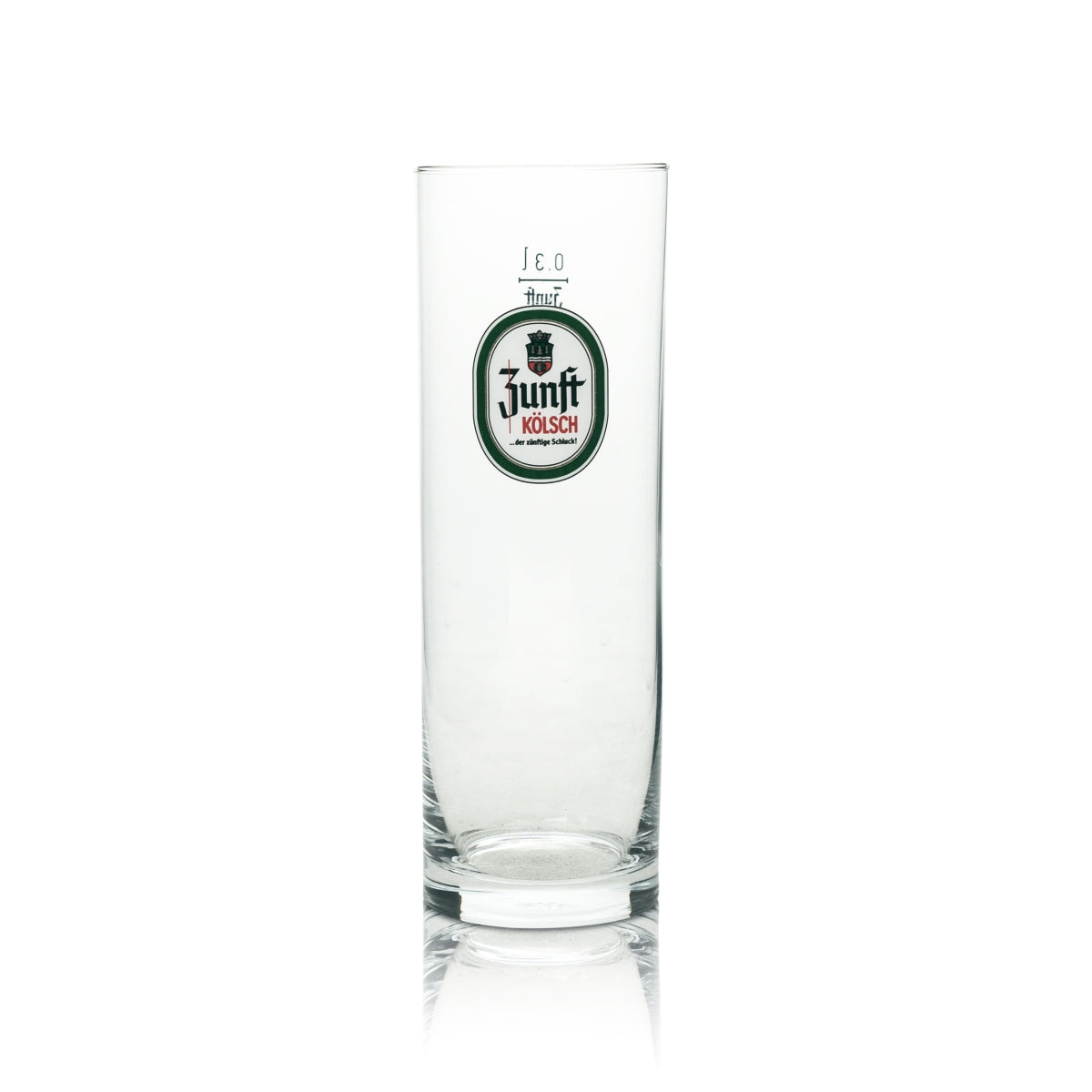 6x Zunft Bier Glas 0,3l Kölsch Stange Becher Gläser Köln Beer Brauerei 300ml – Ansicht 2
