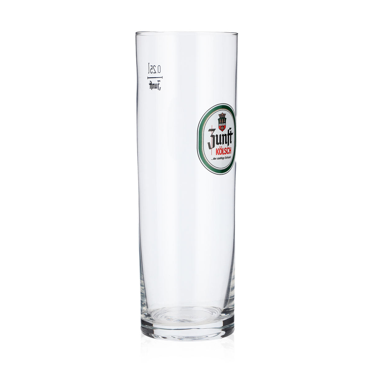 6x Zunft Bier Glas Kölschgläser Biergläser 0,25l Stange Kölsch – Ansicht 3