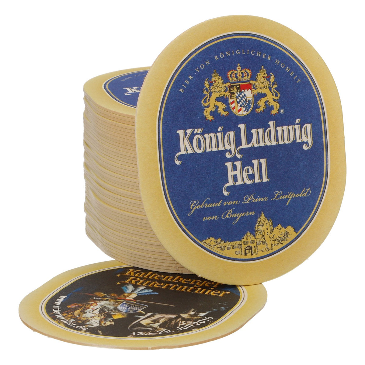 70x König Ludwig Bier Bierdeckel Untersetzer Glasuntersetzer l Hell