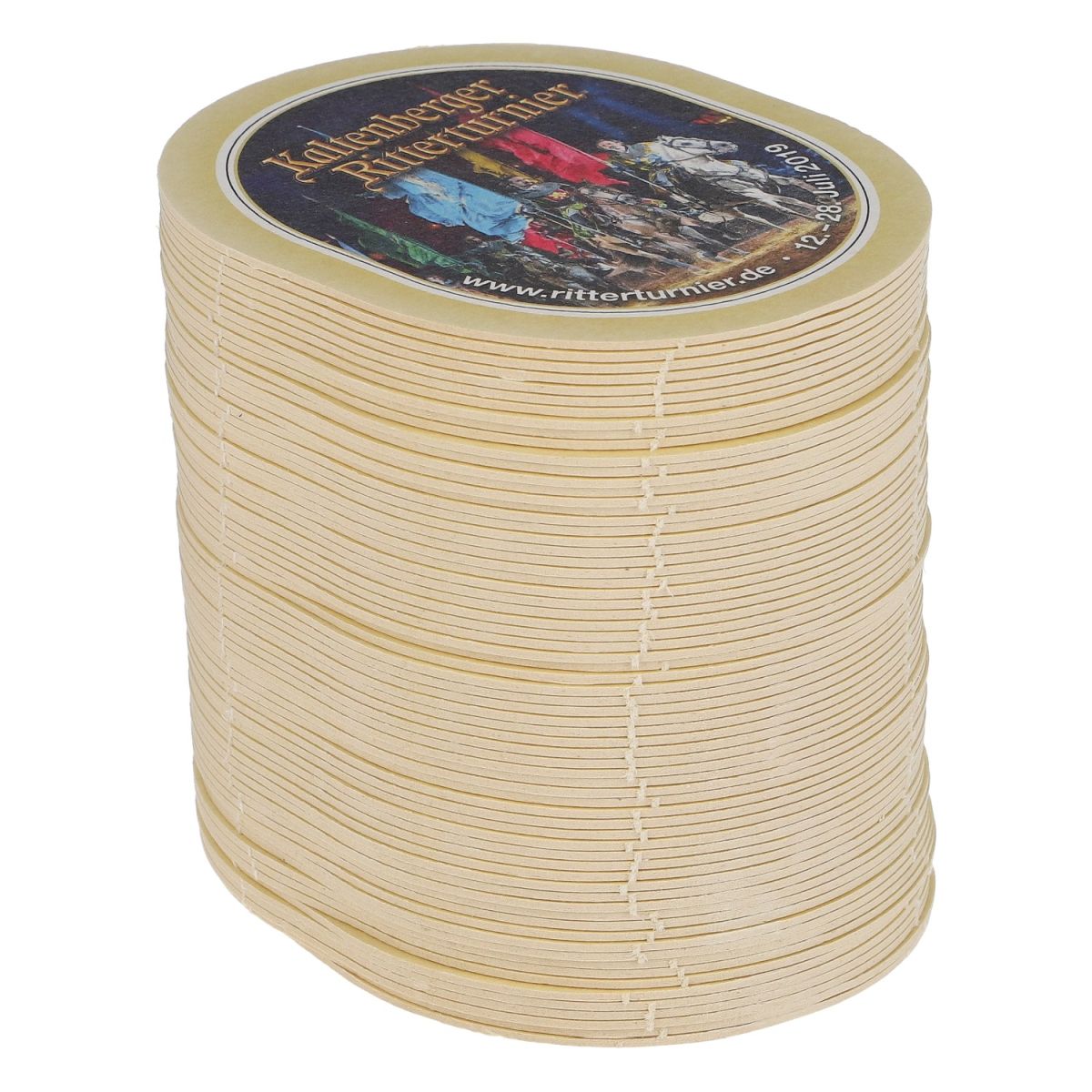 70x König Ludwig Bier Bierdeckel Untersetzer Weißbier Rückseite WBA