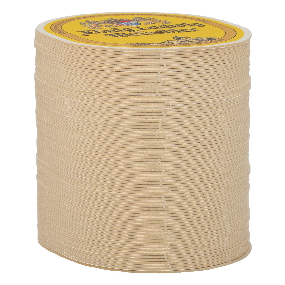 70x König Ludwig Bier Untersetzer Bierdeckel Weissbier König Otto Ovale Form – Ansicht 2