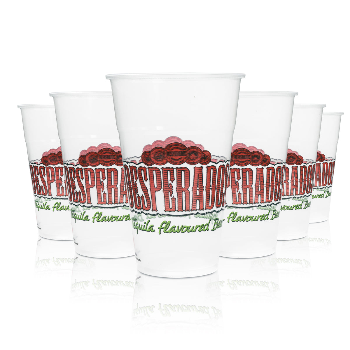 80x Desperados Bier Becher 0,4l Einweg – Ansicht 4