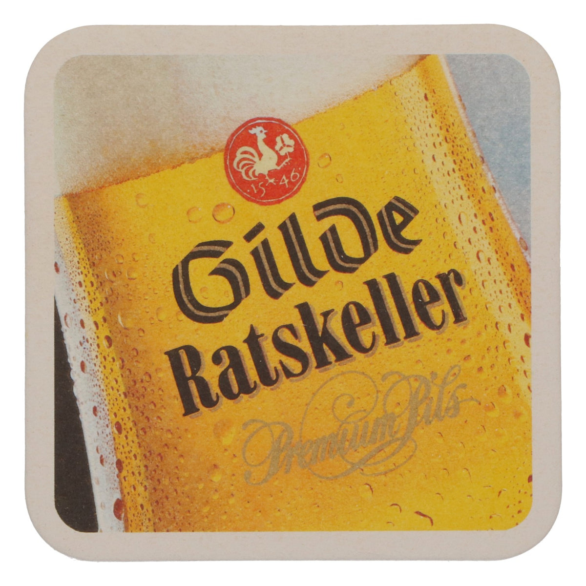 80x Gilde Bierdeckel Ratskeller – Ansicht 3