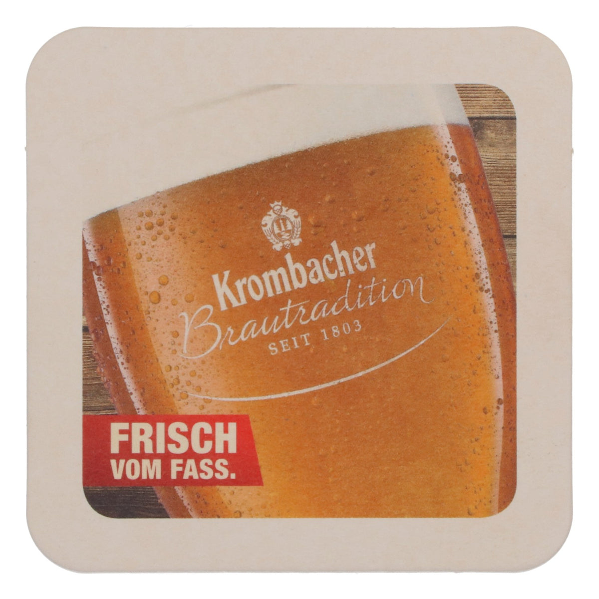 80x Krombacher Bier Bierdeckel Untersetzer Glasuntersetzer Barzubehör Kellerbier Bts1803 – Ansicht 3