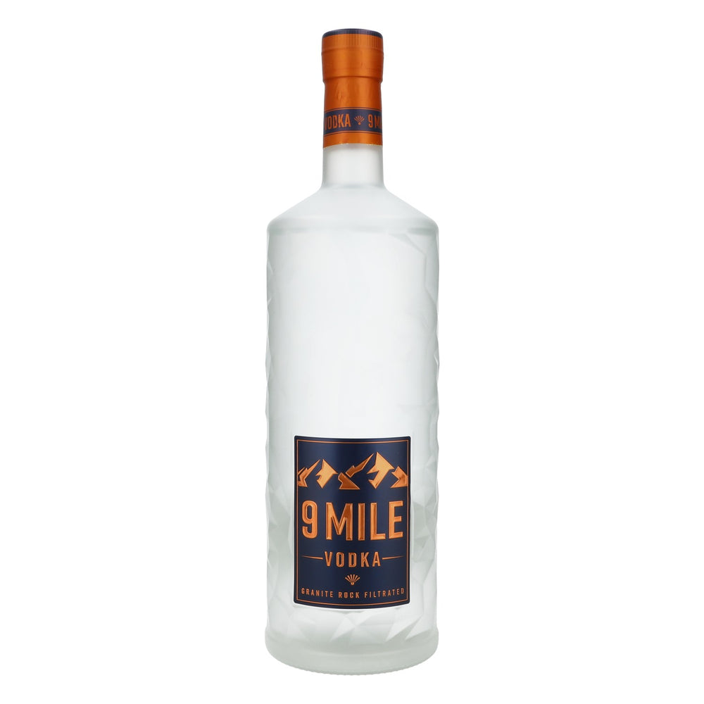 9 Mile Vodka Flasche 3l 37,5% vol. inkl. Pumpe