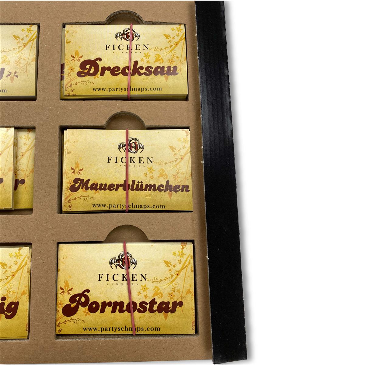 9x Ficken Likör Aufkleber Frauen 30er Sets Sprüche – Ansicht 6