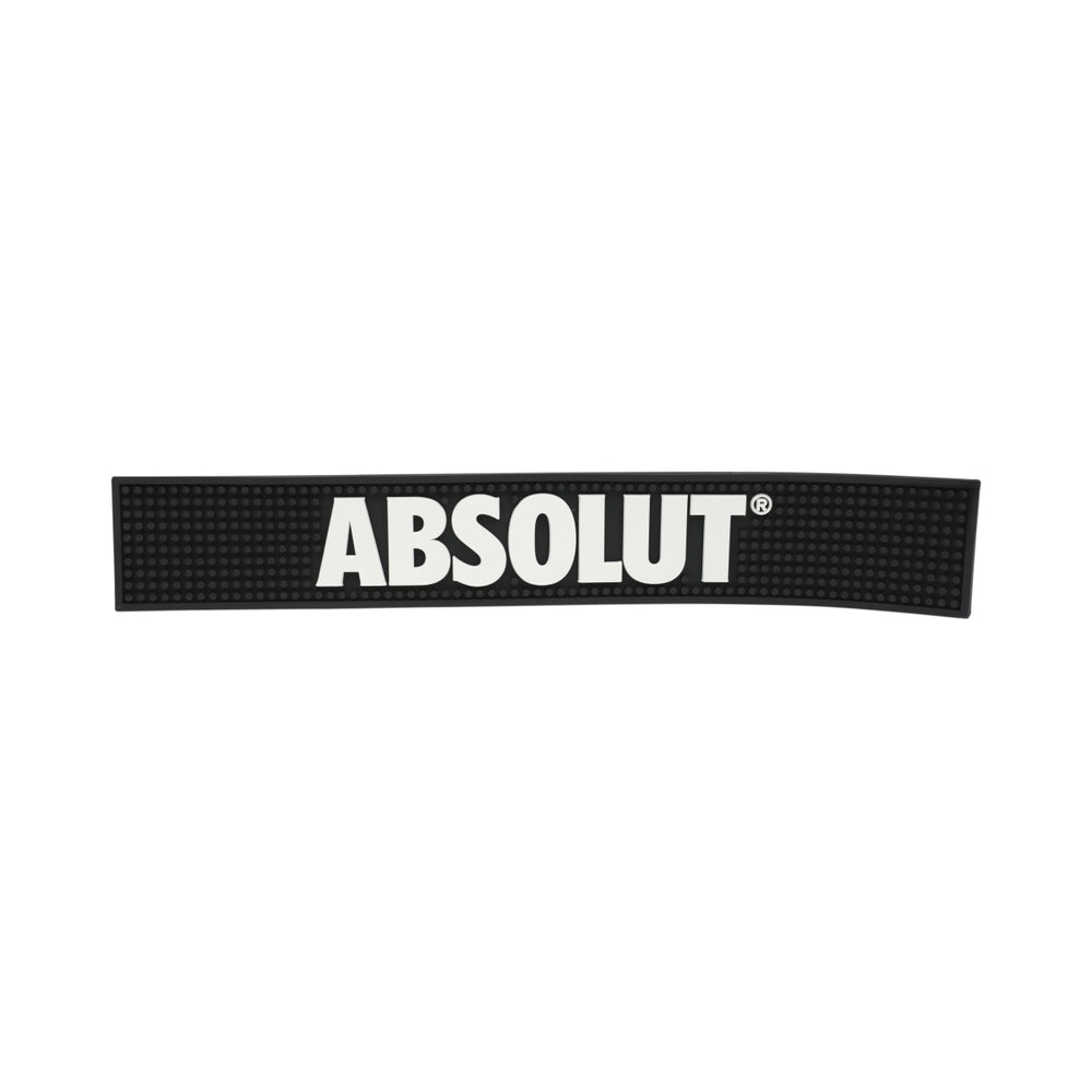 Absolut Vodka Barmatte 59x9cm Abtropfmatte Gläser Runner Gummi Cocktail Bar