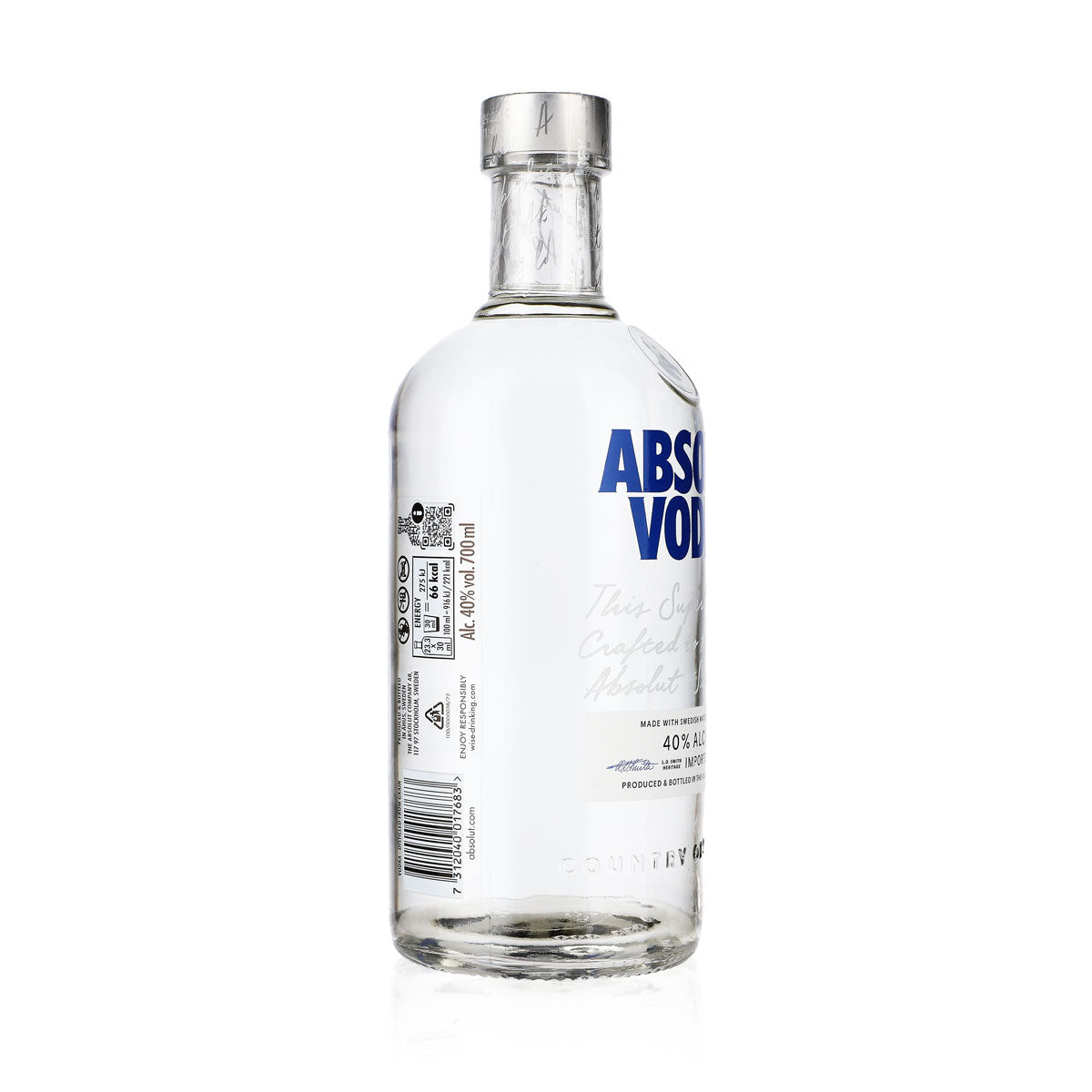 Absolut Vodka Flasche 0,7l 40% vol. – Ansicht 3