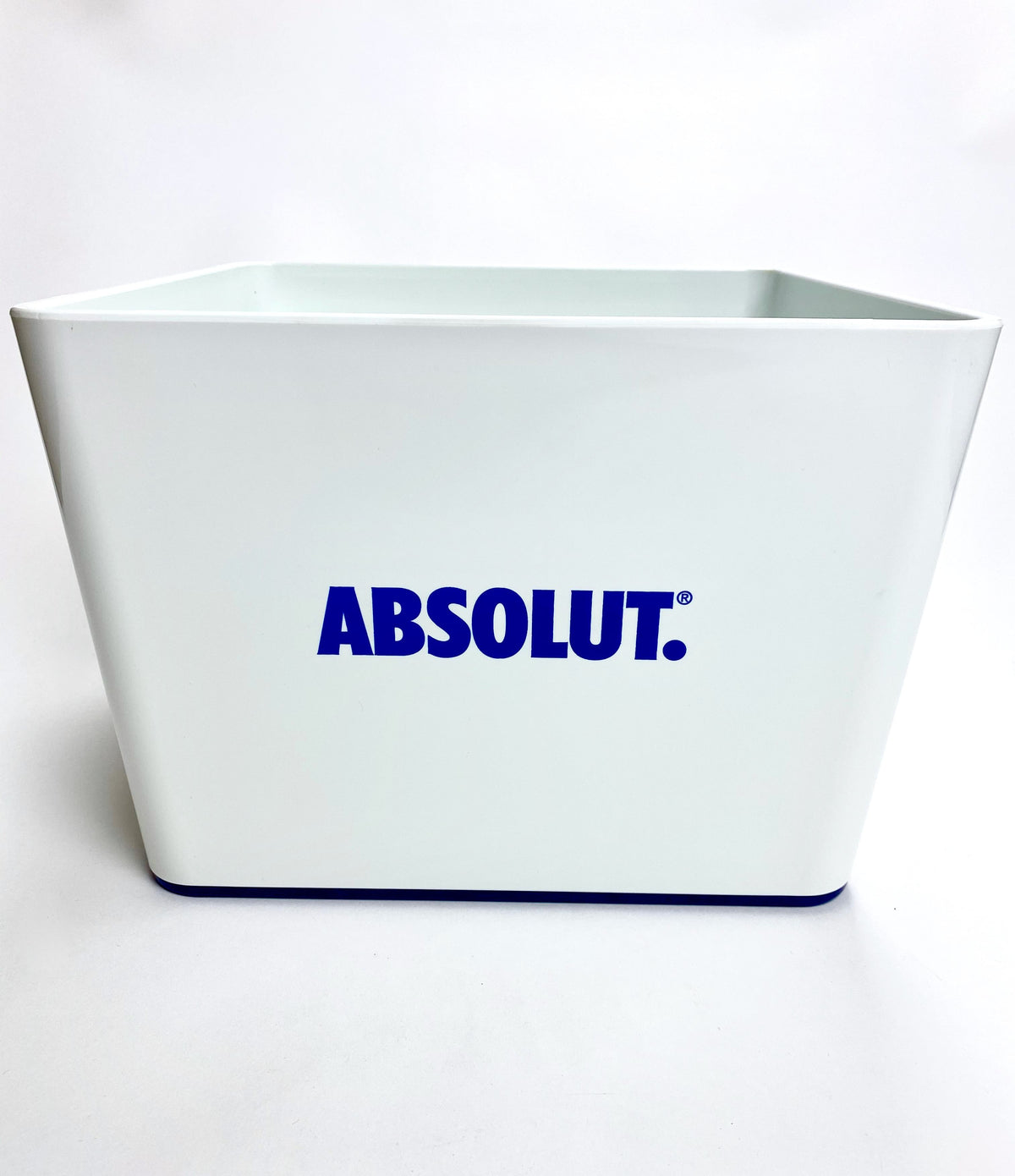 Absolut Vodka Flaschenkühler Eiswürfelbehälter weiß ohne Deckel ohne OVP – Ansicht 3