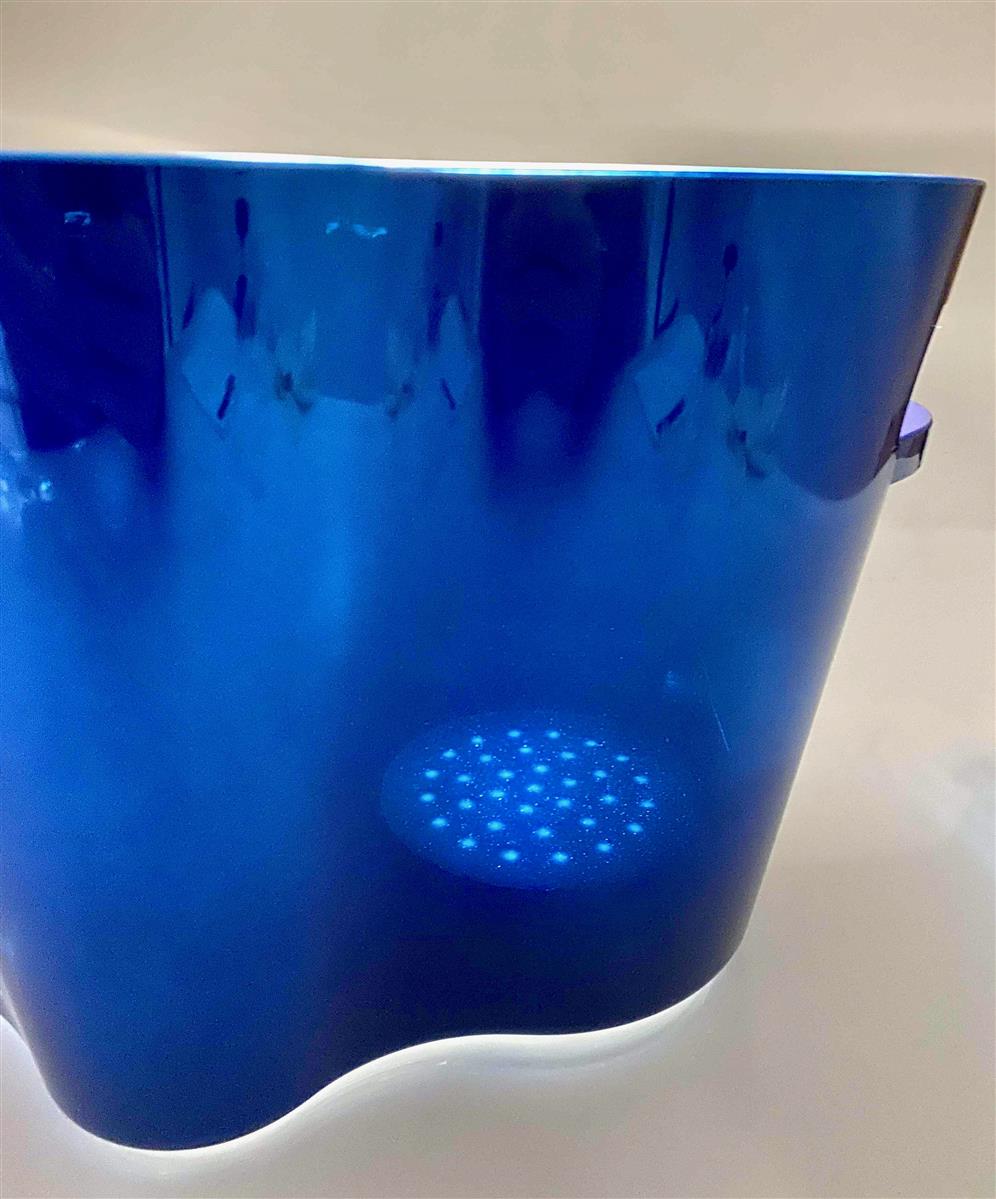 Absolut Vodka LED Akku Flaschenkühler Wellig Neu Wave Eisbox XXL beleuchtet Bar – Ansicht 6