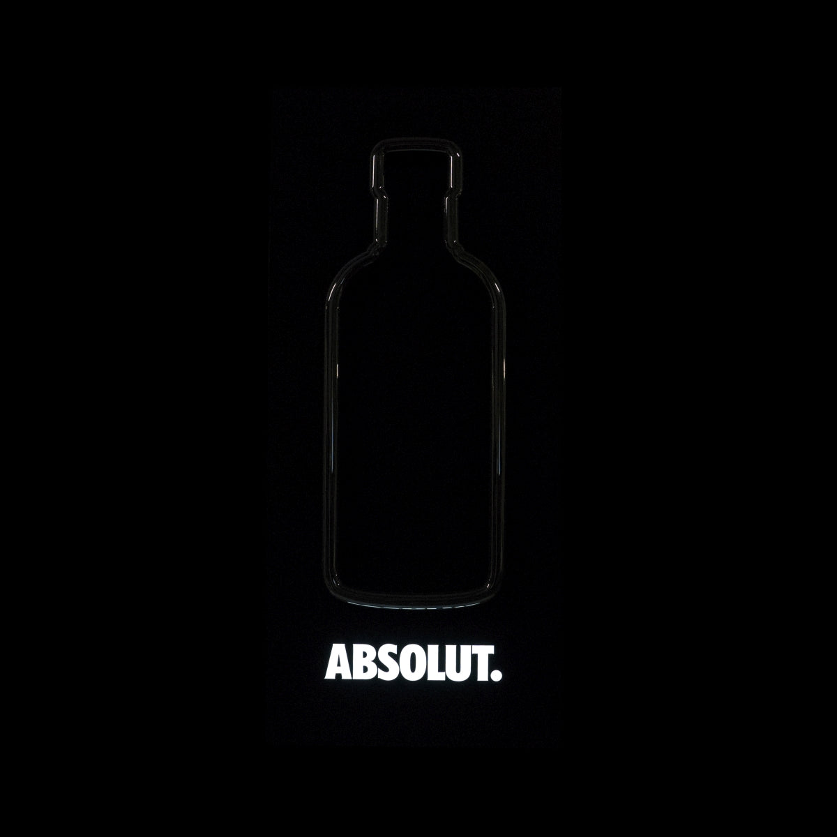 Absolut Vodka Leuchtreklame LED Flasche Wand Schild Licht Deko Wodka Neon – Ansicht 2